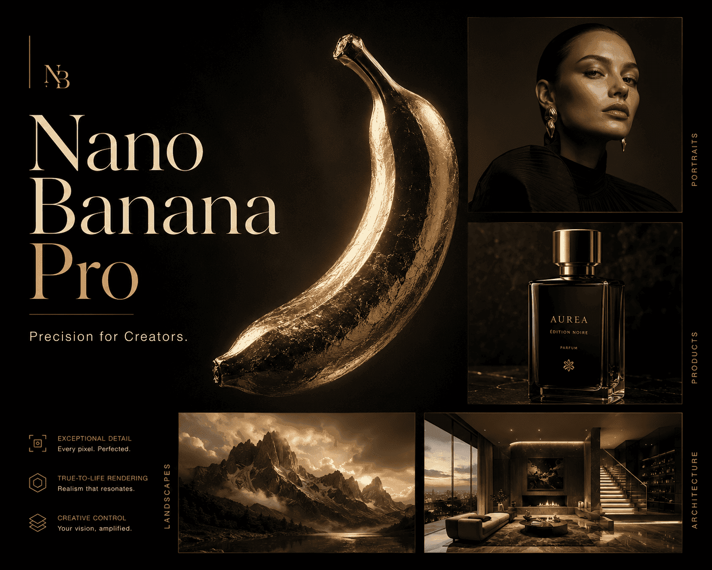 使用 Nano Banana Pro 创作的电影感霓虹人像