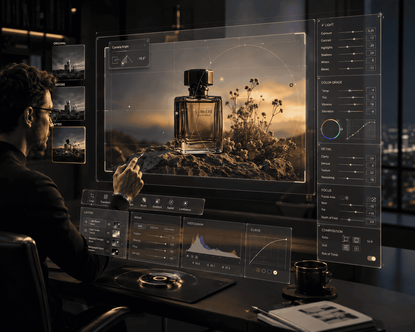 Nano Banana Pro AI image showing studio-quality 4K output